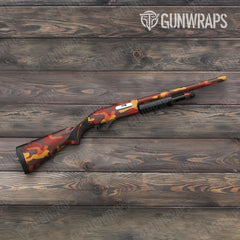 Classic Autumn Shotgun Gun Skin Vinyl Wraps