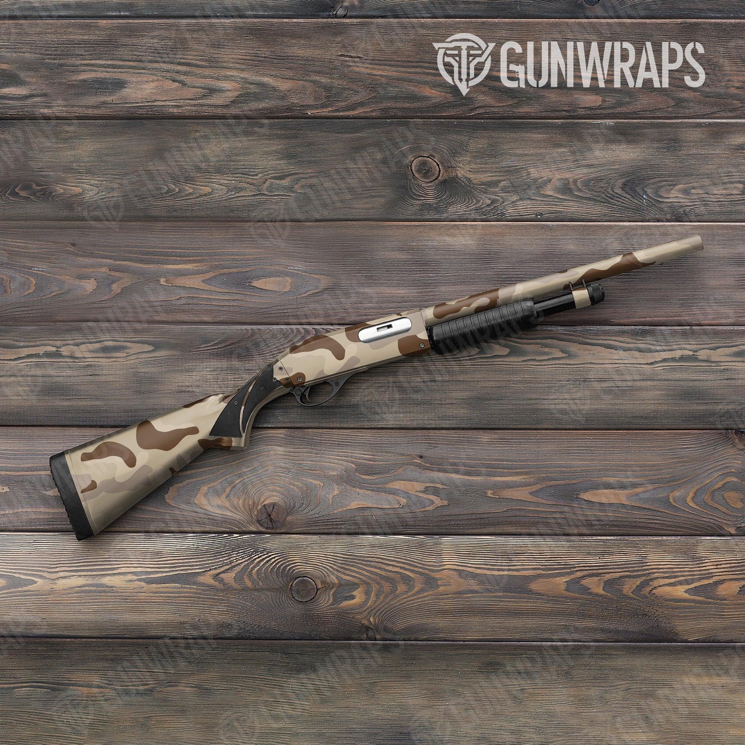 Classic Desert Shotgun Gun Skin Vinyl Wraps