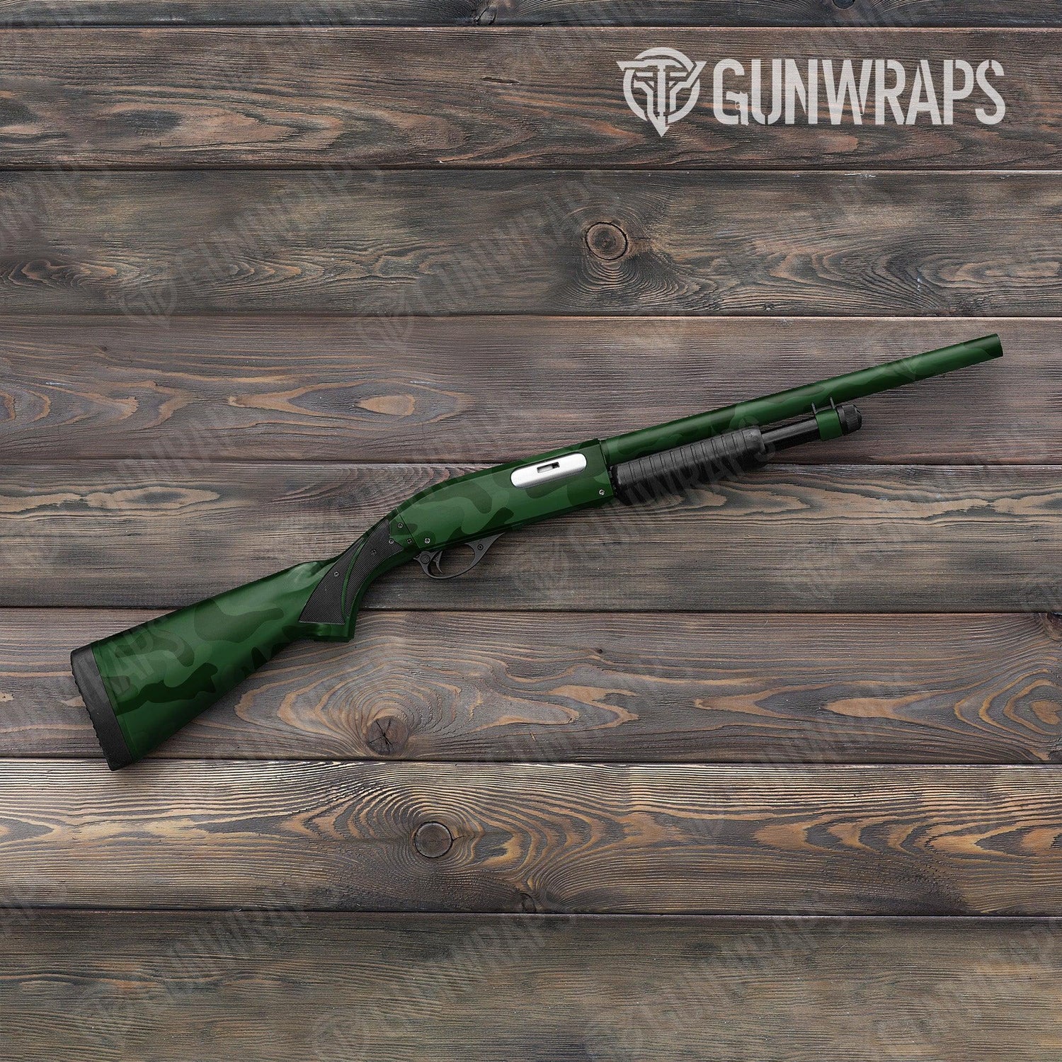 Classic Elite Green Shotgun Gun Skin Vinyl Wraps