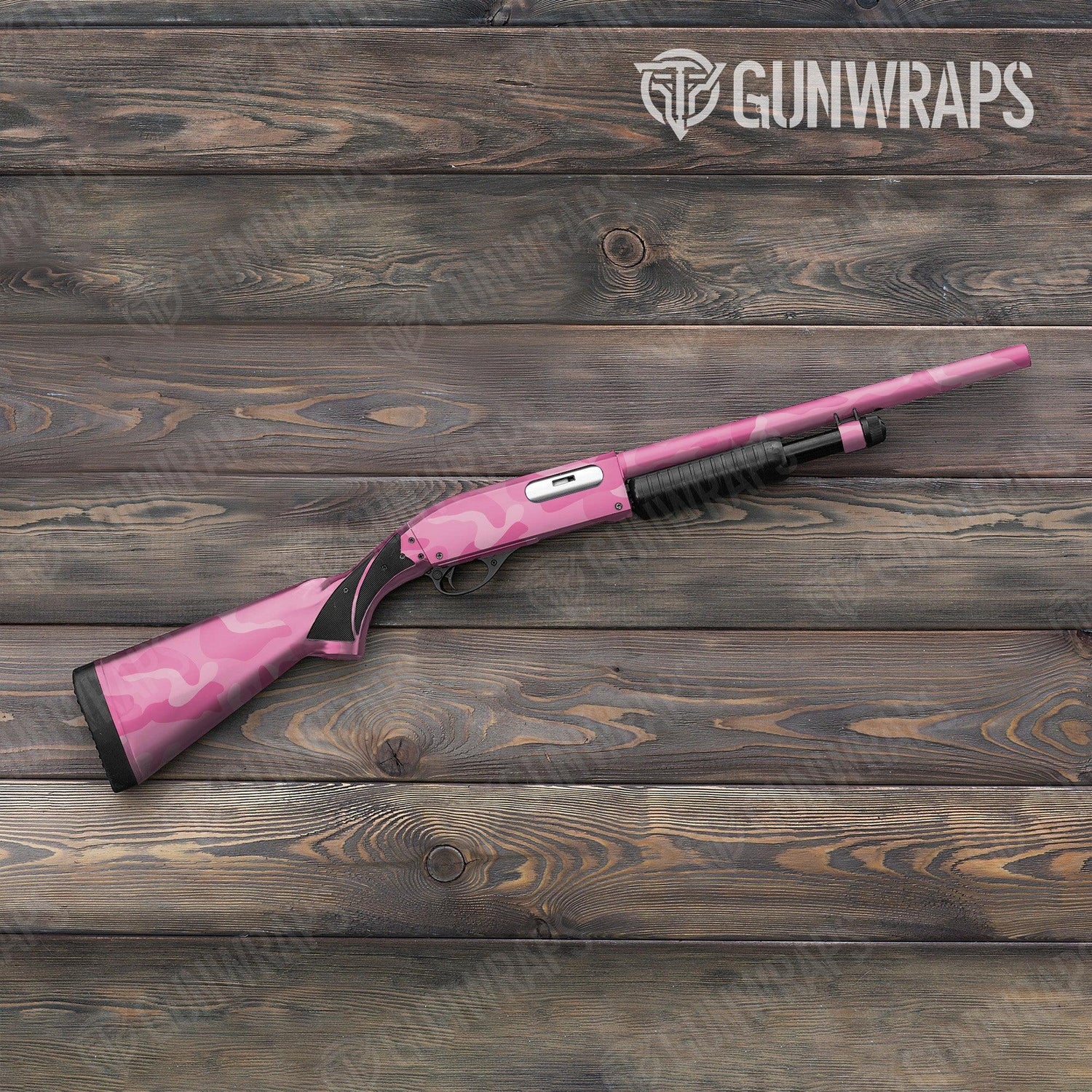 Classic Elite Pink Shotgun Gun Skin Vinyl Wraps