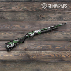 Classic Green Tiger Shotgun Gun Skin Vinyl Wraps