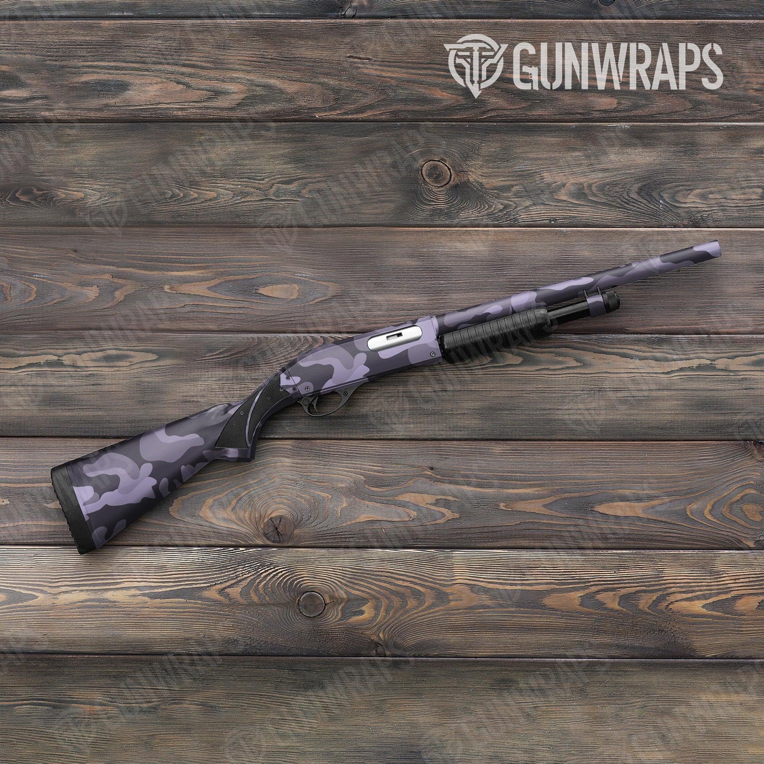 Classic Lilac Shotgun Gun Skin Vinyl Wraps