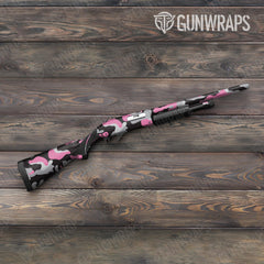 Classic Pink Tiger Shotgun Gun Skin Vinyl Wraps