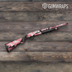 Classic Pink Shotgun Gun Skin Vinyl Wraps