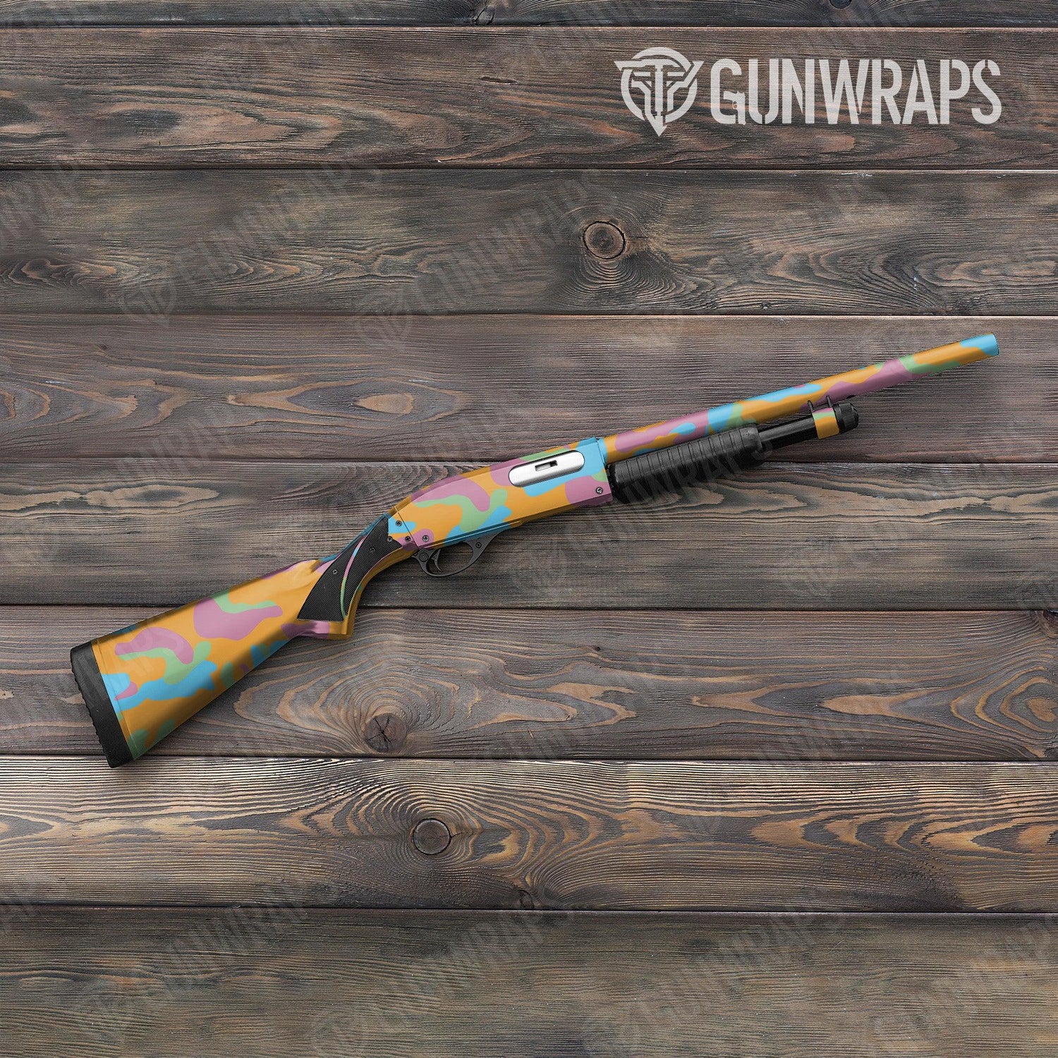 Classic Sherbert Shotgun Gun Skin Vinyl Wraps