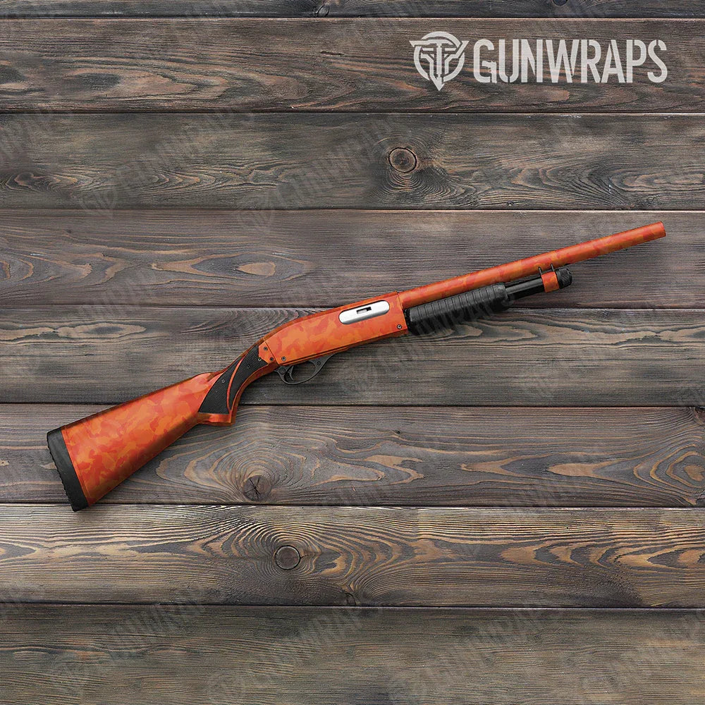 Erratic Elite Orange Shotgun Gun Skin Vinyl Wraps