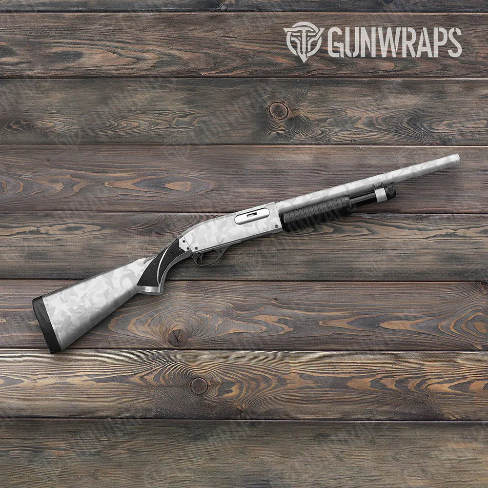 Erratic Elite White Shotgun Gun Skin Vinyl Wraps