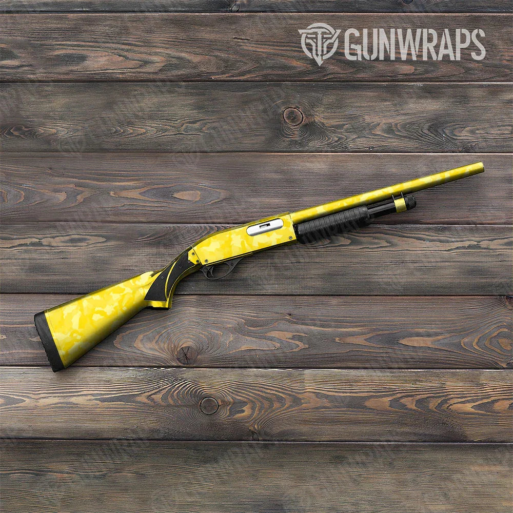 Erratic Elite Yellow Shotgun Gun Skin Vinyl Wraps