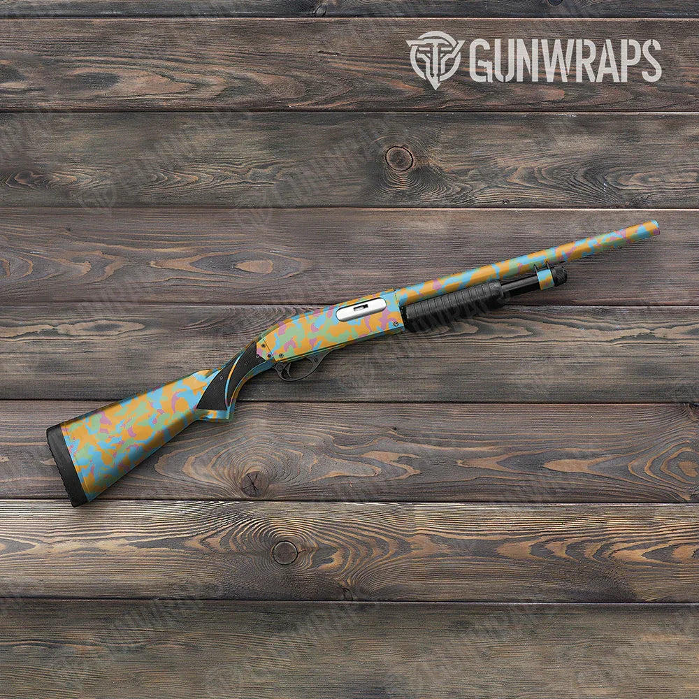 Erratic Sherbert Shotgun Gun Skin Vinyl Wraps