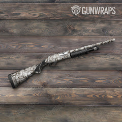 Nature Lifeless Snow Woods Buck Skull Shotgun Gun Skin Vinyl Wraps
