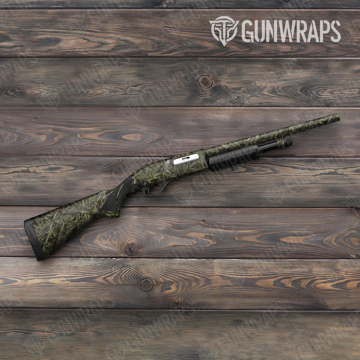 Nature Marshland Shotgun Gun Skin Vinyl Wraps