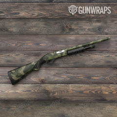 Ragged Army Green Shotgun Gun Skin Vinyl Wraps