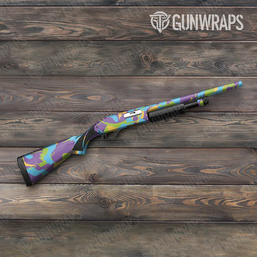 Ragged Carnival Shotgun Gun Skin Vinyl Wraps