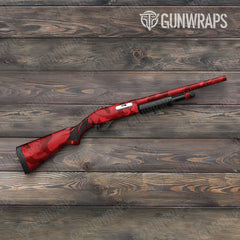 Ragged Elite Red Shotgun Gun Skin Vinyl Wraps