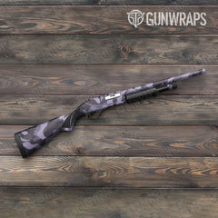 Ragged Lilac Shotgun Gun Skin Vinyl Wraps