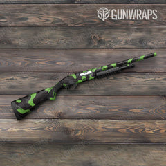 Ragged Metro Green Shotgun Gun Skin Vinyl Wraps