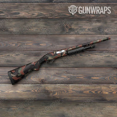 Ragged Militant Copper Shotgun Gun Skin Vinyl Wraps