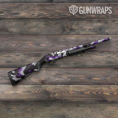 Ragged Purple Tiger Shotgun Gun Skin Vinyl Wraps