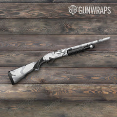 Ragged Snow Shotgun Gun Skin Vinyl Wraps
