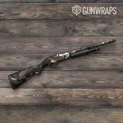 Ragged Woodland Shotgun Gun Skin Vinyl Wraps