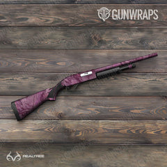 Realtree Aspect Cranberry Shotgun Gun Skin Vinyl Wraps