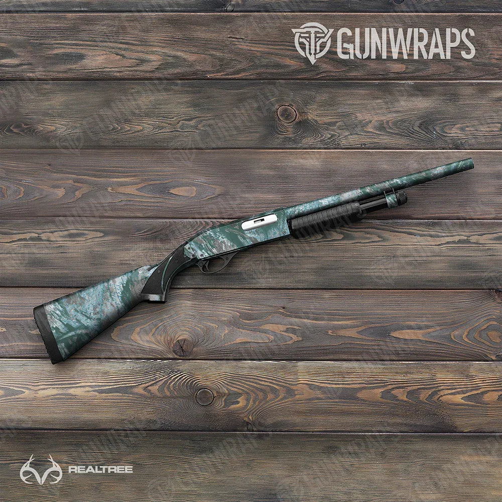 Realtree Aspect Glacier Shotgun Gun Skin Vinyl Wraps
