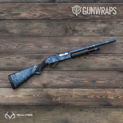 Realtree Aspect Ocean Blue Shotgun Gun Skin Vinyl Wraps