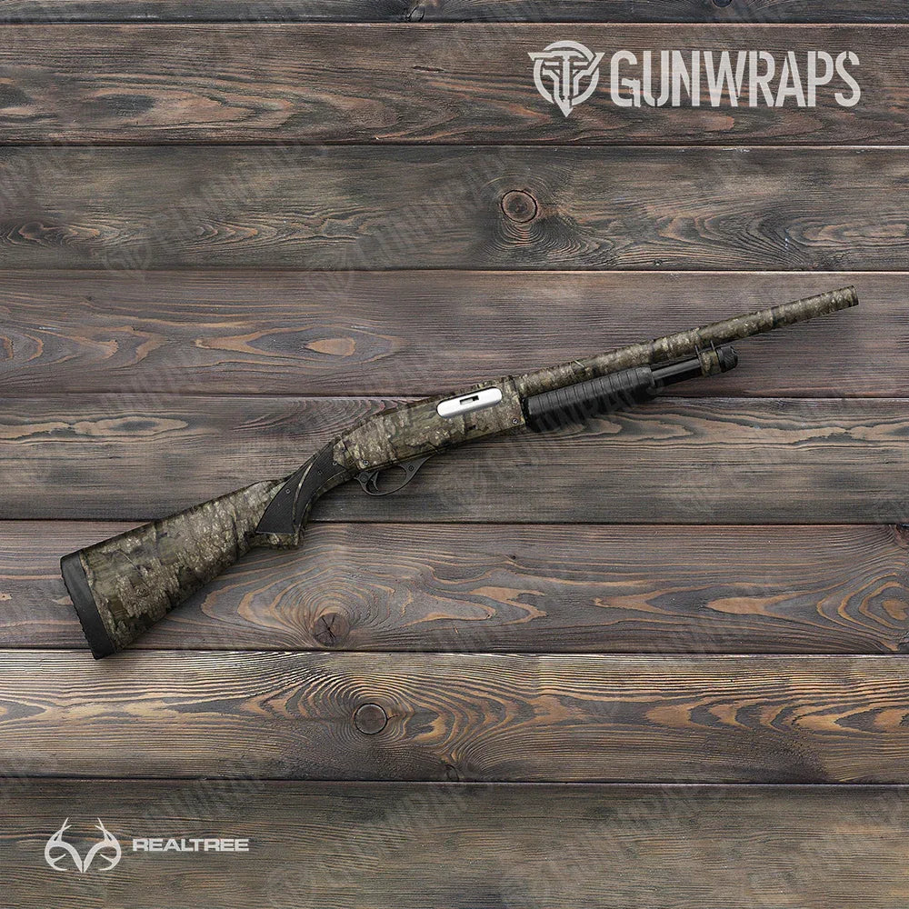 Realtree Nature Timber Shotgun Gun Skin Vinyl Wraps