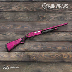 Realtree XTRA Colors Magenta Shotgun Gun Skin Vinyl Wraps