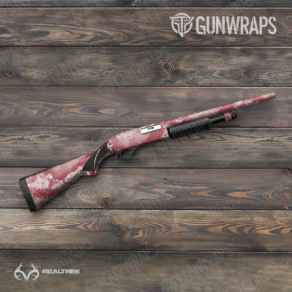 Realtree XTREME Viva Magenta Shotgun Gun Skin Vinyl Wraps