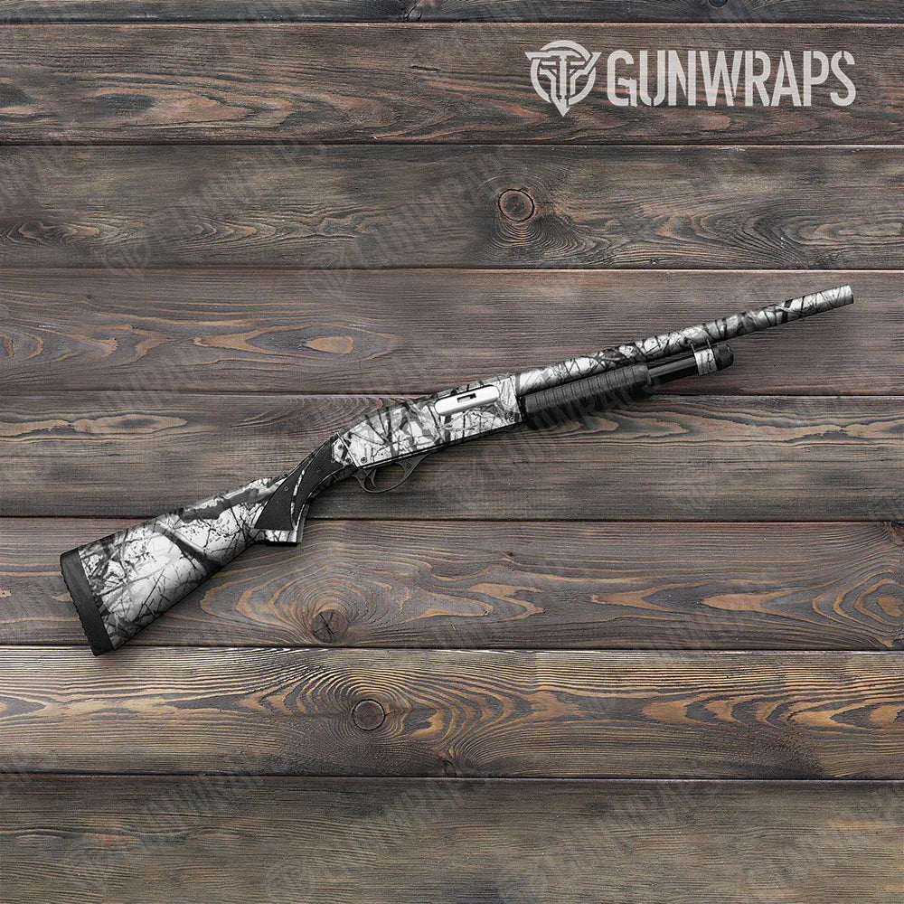 Substrate Snow Stalker Shotgun Gun Skin Vinyl Wraps