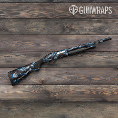 Vietnam Tiger Stripe Blue Tiger Shotgun Gun Skin Vinyl Wraps