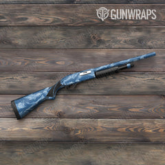 Vietnam Tiger Stripe Cool Blue Shotgun Gun Skin Vinyl Wraps