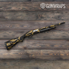 Vietnam Tiger Stripe Militant Yellow Shotgun Gun Skin Vinyl Wraps