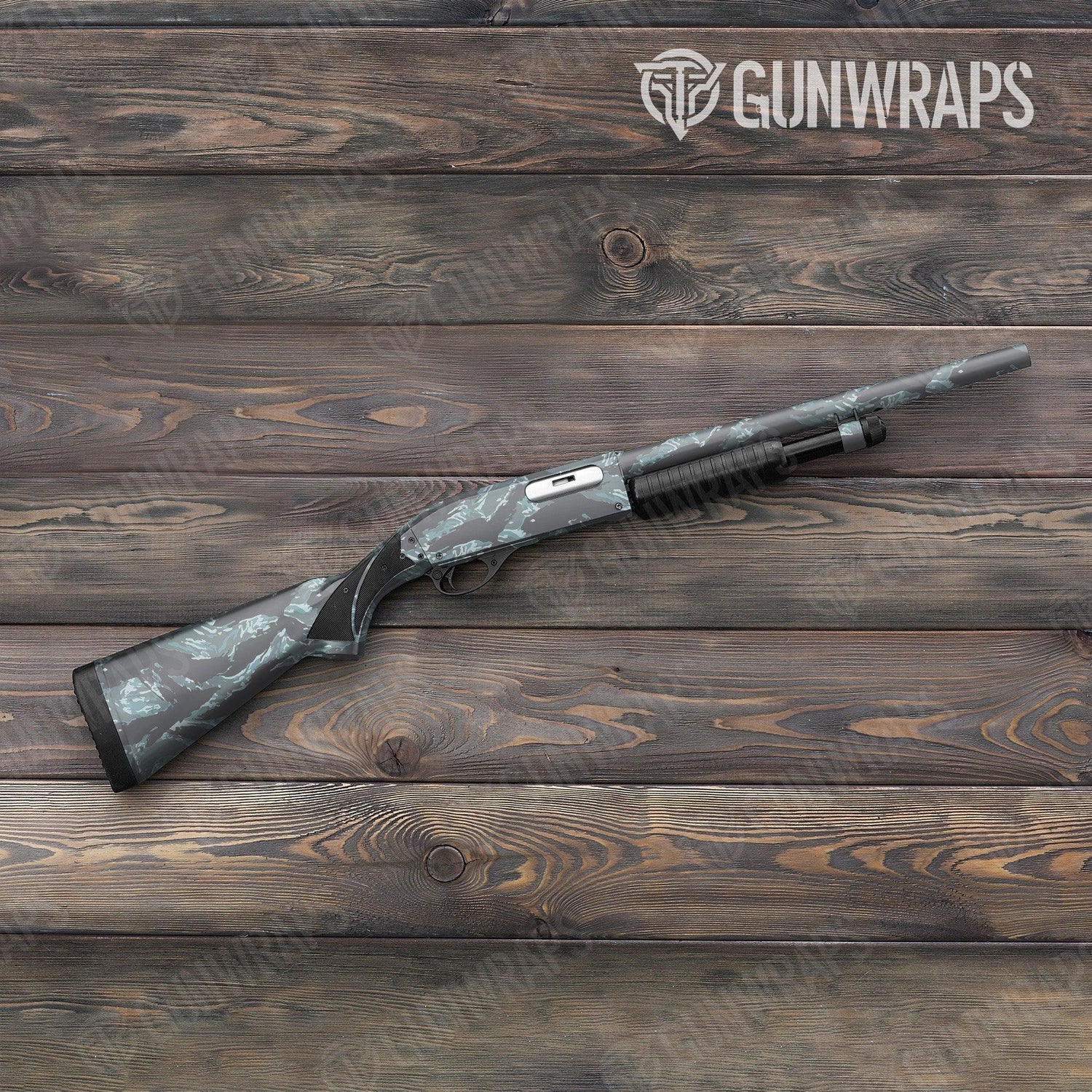 Vietnam Tiger Stripe Overcast Shotgun Gun Skin Vinyl Wraps