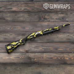 Vietnam Tiger Stripe Yellow Tiger Shotgun Gun Skin Vinyl Wraps