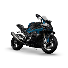 Compound Blue Tiger Sports Bike Wraps