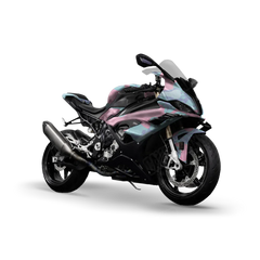 Compound Cotton Candy Sports Bike Wraps