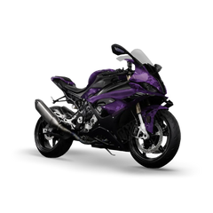 Compound Elite Purple Sports Bike Wraps