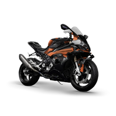 Compound Orange Tiger Sports Bike Wraps