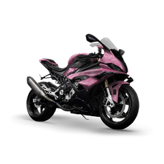 Crystal Elite Pink Sports Bike Wraps