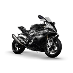 Damascus White Sports Bike Wraps