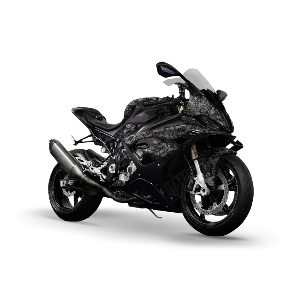 Digital Midnight Sports Bike Wraps