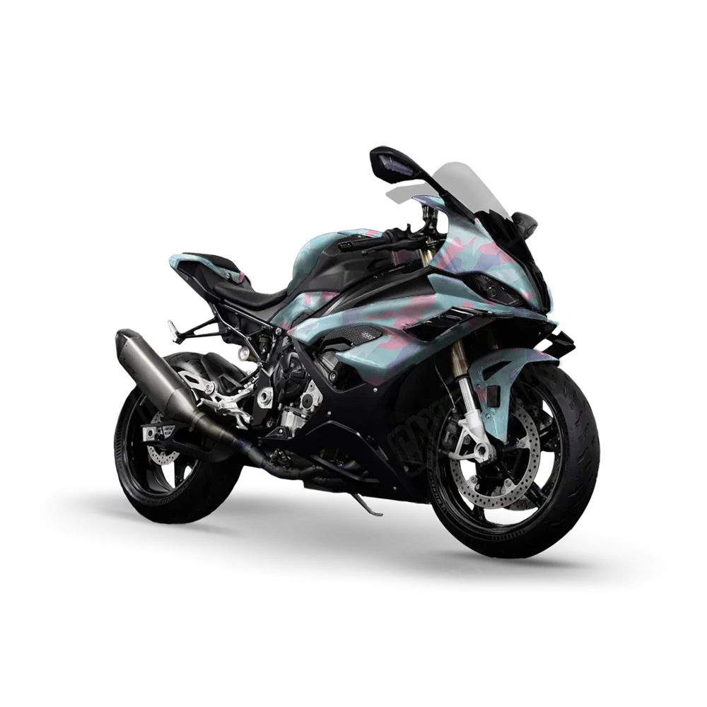 Erratic Cotton Candy Sports Bike Wraps