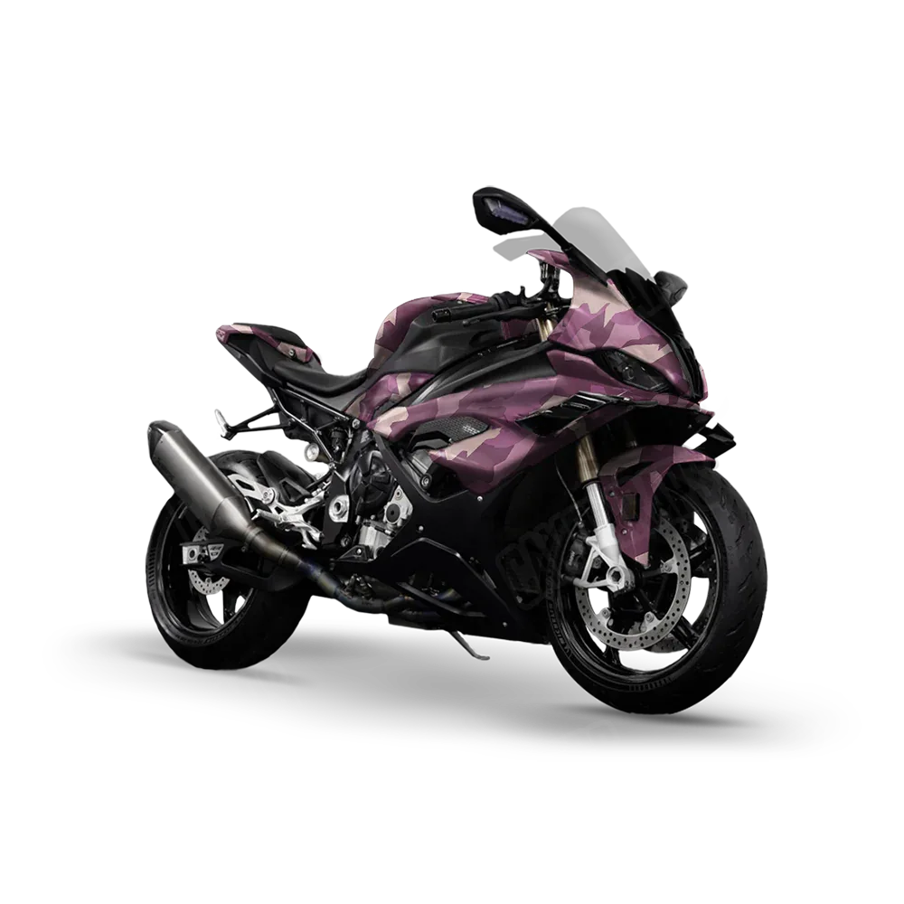 Erratic Floral Sports Bike Wraps