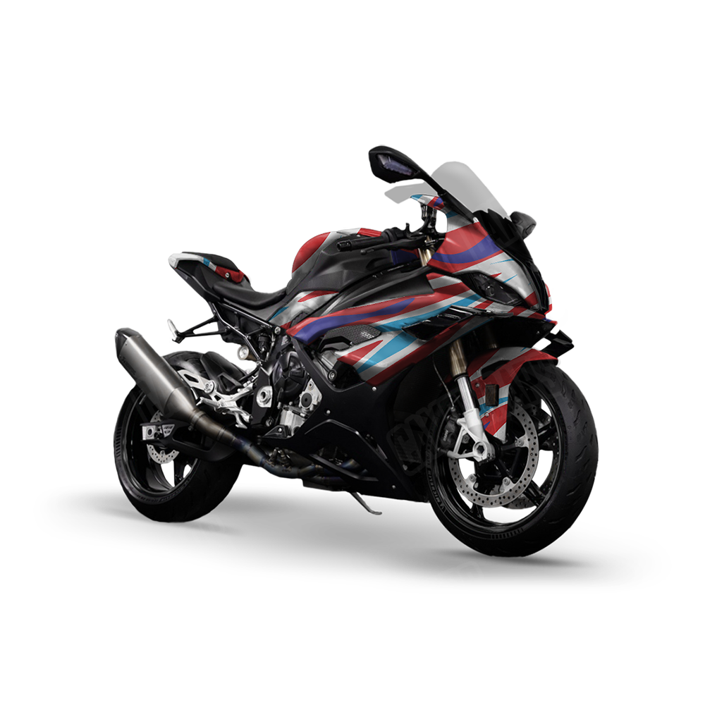 Fun Stripe M Series Sports Bike Wraps