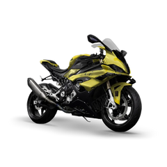 Battle Storm Elite Yellow Sports Bike Wraps