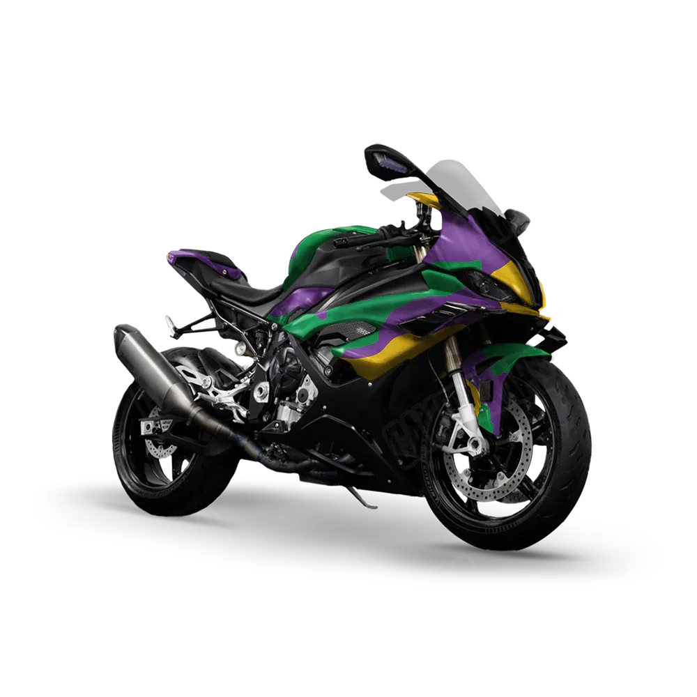 Cumulus Mardi Gras Sports Bike Wraps