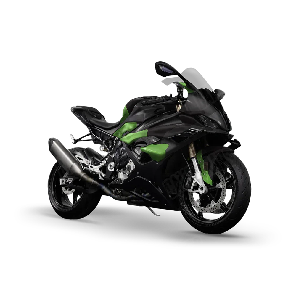 Cumulus Metro Green Sports Bike Wraps