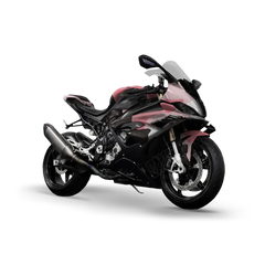 Cumulus Pink Sports Bike Wraps